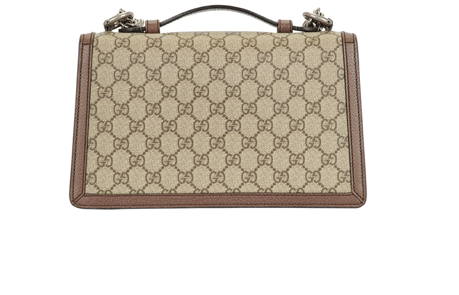 Dionysus Top Handle Bag, &pound;1,400, Handbags, Brown, Coated Canvas/Leather, Back view